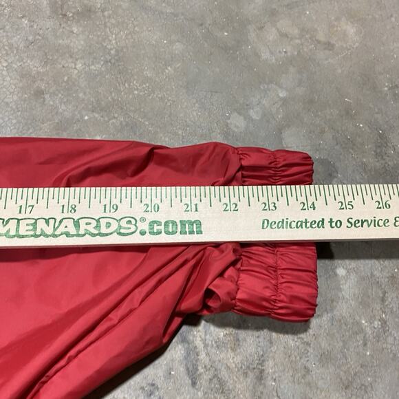 Vintage Tommy Hilfiger Jacket Mens XL Windbreaker Pullover Golf 1/4 ZipRed - Picture 10 of 10